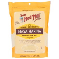 BOB'S RED MILL: Golden Corn Flour Masa Harina, 22 oz