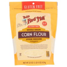 BOB'S RED MILL: Gluten Free Corn Flour, 22 oz