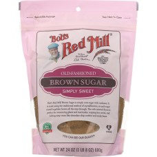 BOBS RED MILL: Brown Sugar, 24 oz