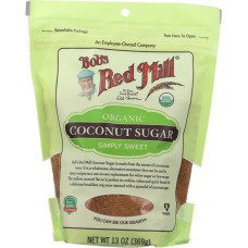 BOBS RED MILL: Organic Coconut Sugar, 13 oz