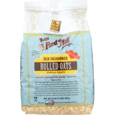 BOB'S RED MILL: Old Fashioned Rolled Oats Whole Grain, 32 Oz