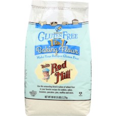 BOB'S RED MILL: Gluten Free 1 to 1 Baking Flour, 5 lb