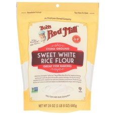 BOB'S RED MILL: Sweet White Rice Flour, 24 oz