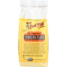 BOB'S RED MILL: Semolina Pasta Flour, 24 oz
