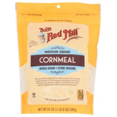 BOB'S RED MILL: Medium Grind Cornmeal, 24 oz