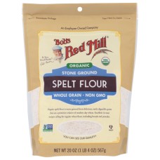 BOB'S RED MILL: Organic Stone Ground Spelt Flour, 20 oz