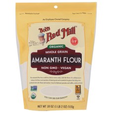 BOB'S RED MILL: Organic Whole Grain Amaranth Flour, 18 oz