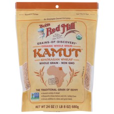BOB'S RED MILL: Organic Whole Grain Kamut Berries, 24 oz
