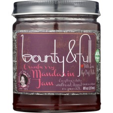 BOUNTY & FULL: Cranberry Mandarin Jam, 8 oz
