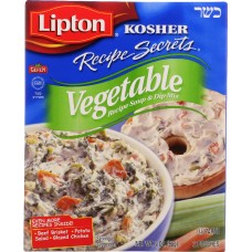 LIPTON KOSHER: Recipe Secrets Vegetable Soup, 2 oz