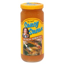 SAUCY SUSAN: Sauce Peach Apricot Original, 19 oz