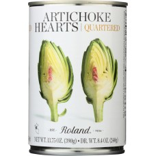 ROLAND: Quartered Artichoke Hearts, 13.75 oz
