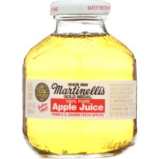 MARTINELLI'S: Gold Medal 100% Apple Juice, 10 oz