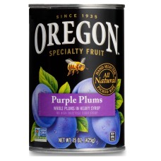 OREGON SPECIALTY FRUIT: Plum Purple, 15 oz