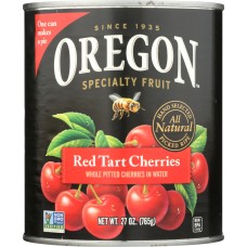 OREGON: Cherries Red Tart in Water, 27 oz