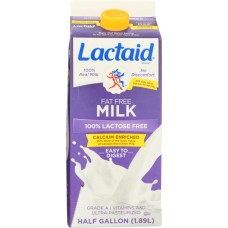 LACTAID: Calcium Enriched Fat Free Milk, 64 oz