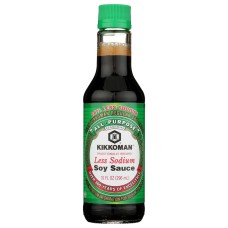 KIKKOMAN: Less Sodium Soy Sauce, 10 oz