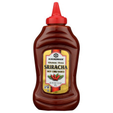 KIKKOMAN: Sriracha Hot Chili Sauce Gluten Free, 20 fo