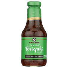 KIKKOMAN: Teriyaki Sauce Garlic & Green Onion, 20.5 oz