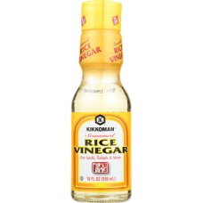 KIKKOMAN: Seasoned Rice Vinegar, 10 oz