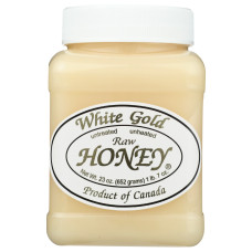WHITE GOLD: Raw Honey, 23 oz