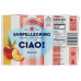 SAN PELLEGRINO: CIAO! Peach Sparkling Water 6pk, 66.9 fo