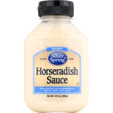 SILVER SPRING: Sassy Horseradish Sauce, 9.25 Oz