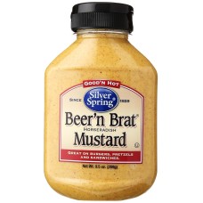 SILVER SPRING: Beer 'n Brat Mustard, 9.5 Oz