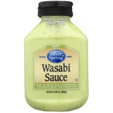 SILVER SPRING: Wasabi Sauce, 9.25 oz