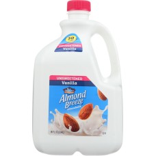 BLUE DIAMOND: Almond Breeze Unsweetened Vanilla Almondmilk, 96 oz