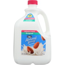 BLUE DIAMOND: Almond Breeze Unsweetened Original Almondmilk, 96 oz