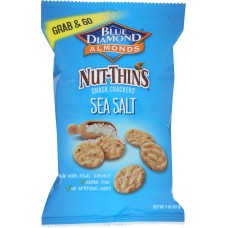 BLUE DIAMOND: Cracker Nut Thin Sea Salt, 2 oz