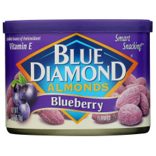 BLUE DIAMOND: Blueberry Flavored Almonds, 6 oz