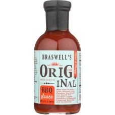 BRASWELL: Sauce BBQ Original, 13.5 oz