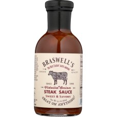 BRASWELL: Sauce Steak Vidalia Onion, 13.5 oz