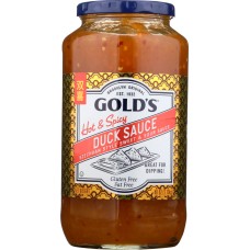 GOLDS: Hot & Spicy Duck Sauce Szechuan Style, 40 oz