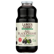 L & A JUICE: All Black Cherry Juice, 32 fo