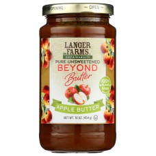 LANGERS: Butter Apple Beyond Unsweetened, 16 OZ