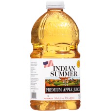 INDIAN SUMMER: Premium Apple Juice, 64 fo