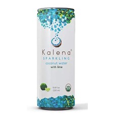 KALENA SPARKLING COCONUT WATER: Water Coconut Sparkling Lime, 10.8 fo