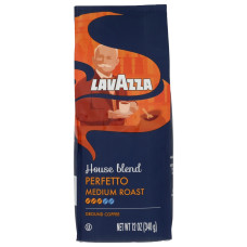 LAVAZZA: House Blend Perfetto Ground Coffee, 12 oz LAVAZZA: House Blend Perfetto Ground Coffee, 12 oz