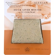 ALEXIAN: Duck Liver Mousse with Cognac, 5 oz