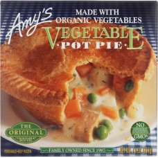 AMY'S: Organic Vegetable Pot Pie, 7.5 oz