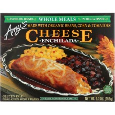 AMY'S: Cheese Enchilada Whole Meal, 9 oz
