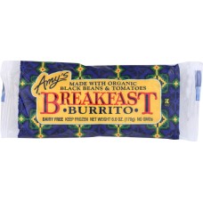 AMYS: Dairy Free Breakfast Burrito, 6 oz