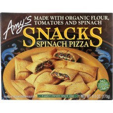 AMYS: Spinach Pizza Snacks, 6 oz