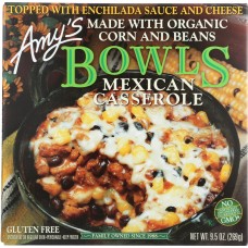 AMY'S: Mexican Casserole Bowl, 9.5 oz