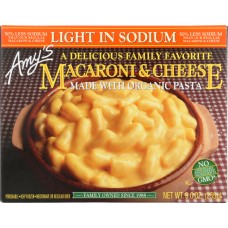 AMYS: Light in Sodium Macaroni and Cheese, 9 oz