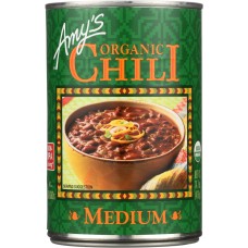 AMY'S: Organic Chili Medium, 14.7 oz