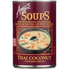 AMYS: Thai Coconut Soup Tom Kha Phak, 14.1 oz
